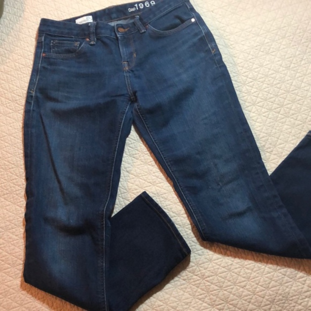 Gap 1969 Real Straight denim jeans size 27